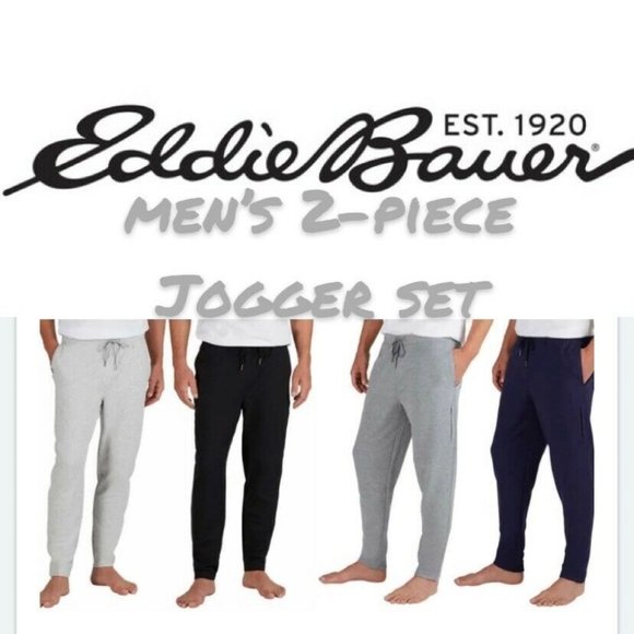 Eddie Bauer Pants New Eddie Bauer Mens 2pack Lounge Joggers Poshmark